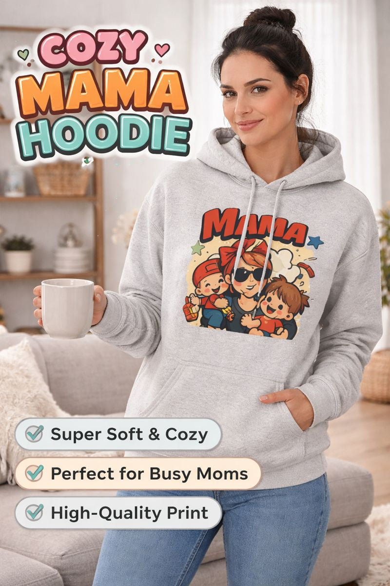 Mama β Cozy Mom Life Hoodie