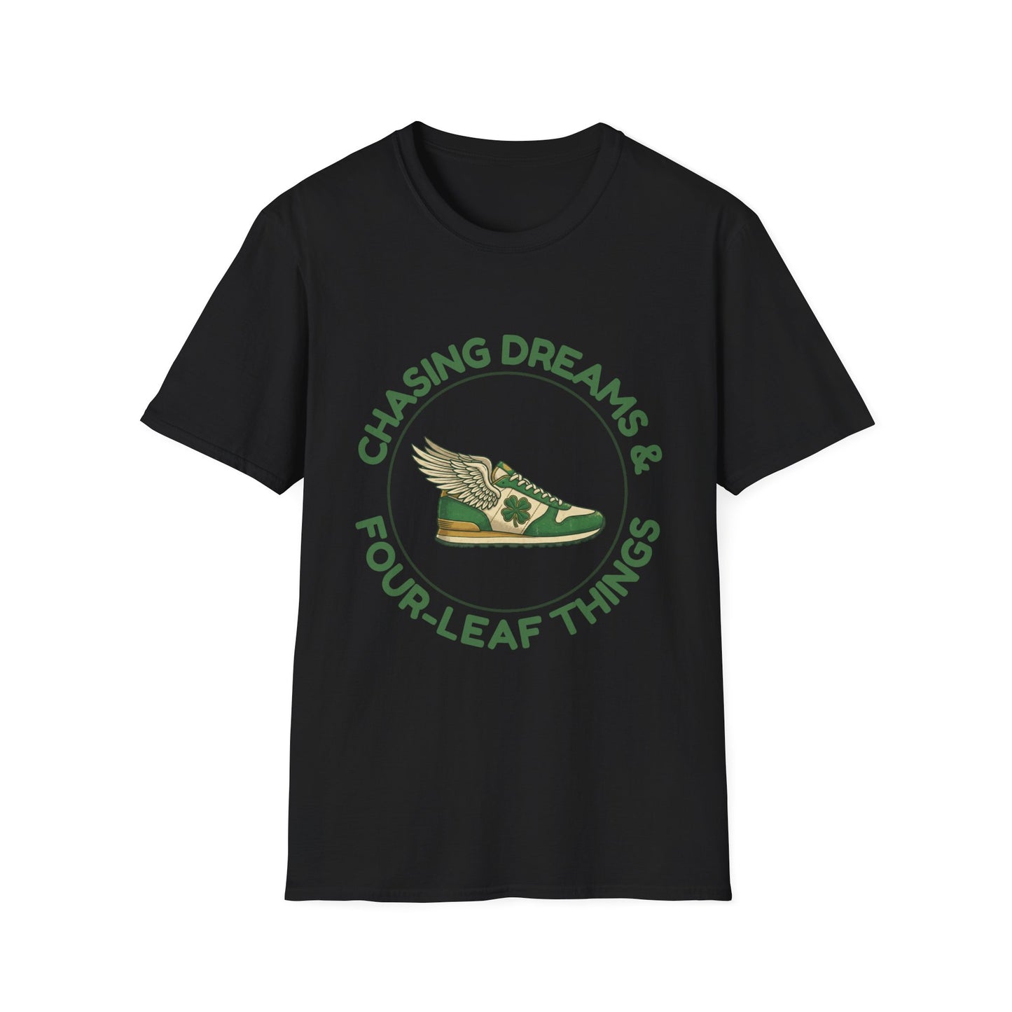 Chasing Dreams & Four-Leaf Things T-Shirt – Lucky Graphic Tee