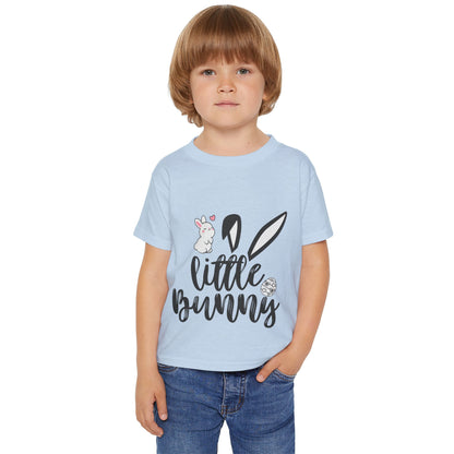 Little Bunny Kids Easter Shirt – Cute Bunny Ears Tee, Toddler Easter Outfit, Easter Egg Hunt Shirt, Spring Kids Graphic T-Shirt
