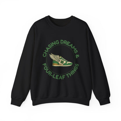 Chasing Dreams & Four-Leaf Things Sweatshirt – Lucky Graphic Pullover