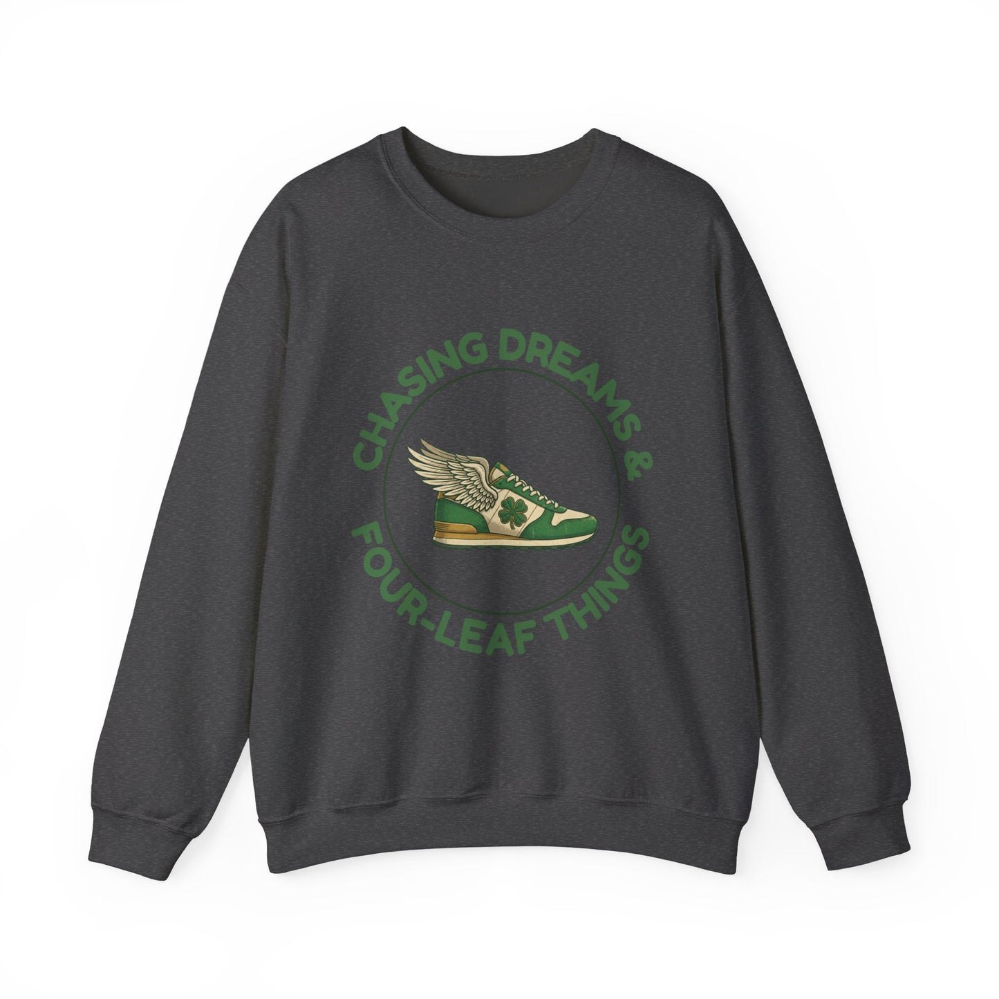 Chasing Dreams & Four-Leaf Things Sweatshirt – Lucky Graphic Pullover