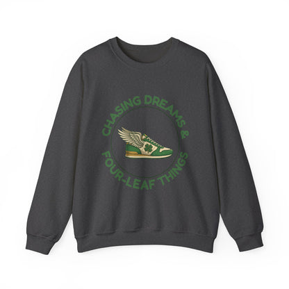 Chasing Dreams & Four-Leaf Things Sweatshirt – Lucky Graphic Pullover