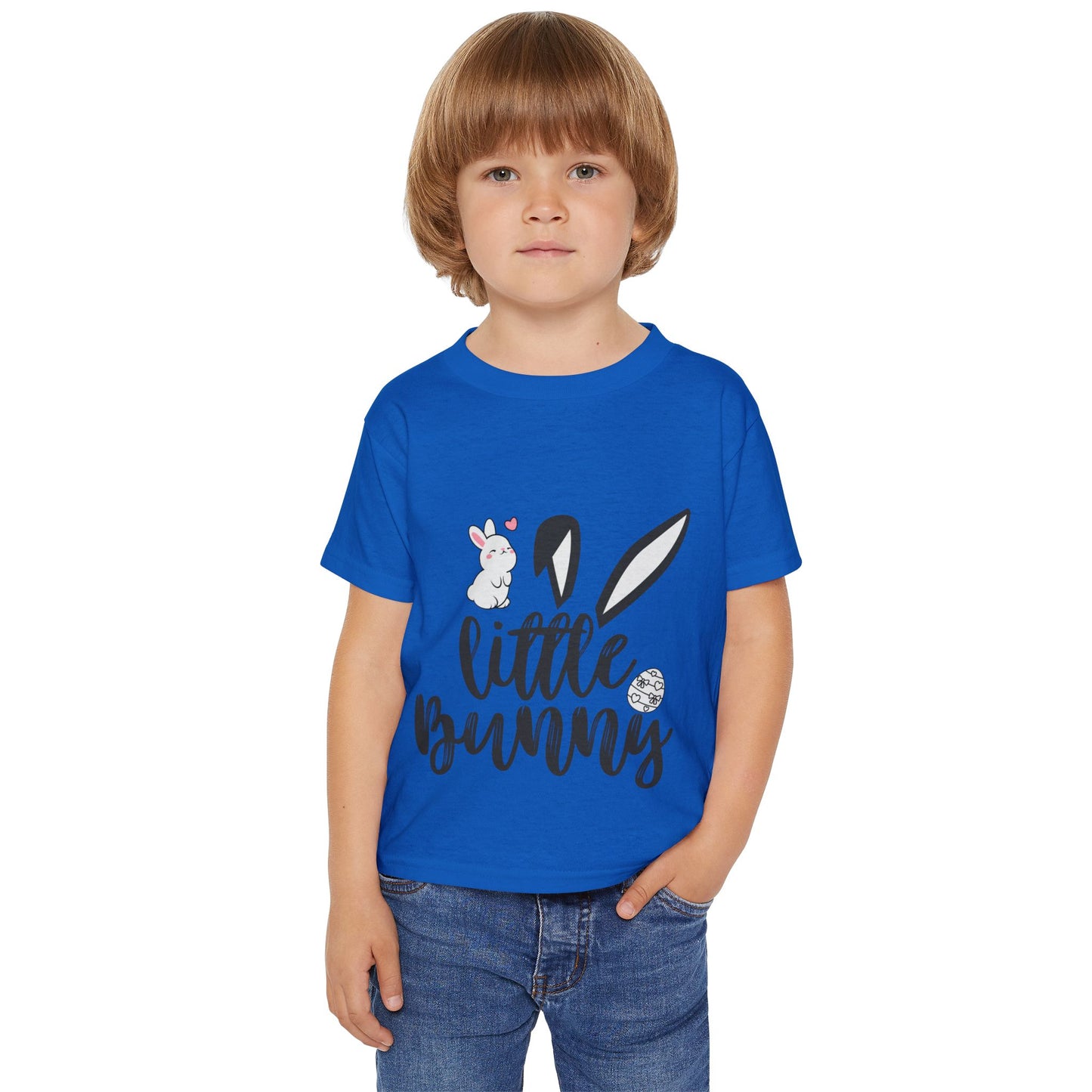 Little Bunny Kids Easter Shirt – Cute Bunny Ears Tee, Toddler Easter Outfit, Easter Egg Hunt Shirt, Spring Kids Graphic T-Shirt