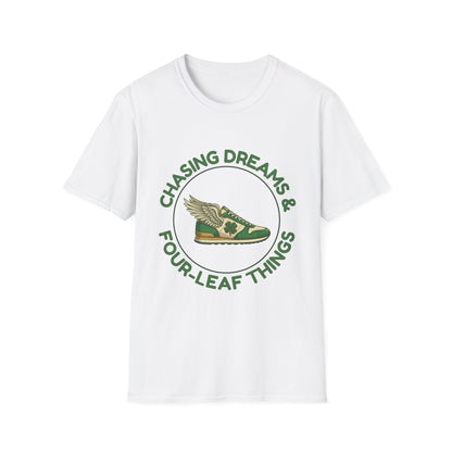 Chasing Dreams & Four-Leaf Things T-Shirt – Lucky Graphic Tee