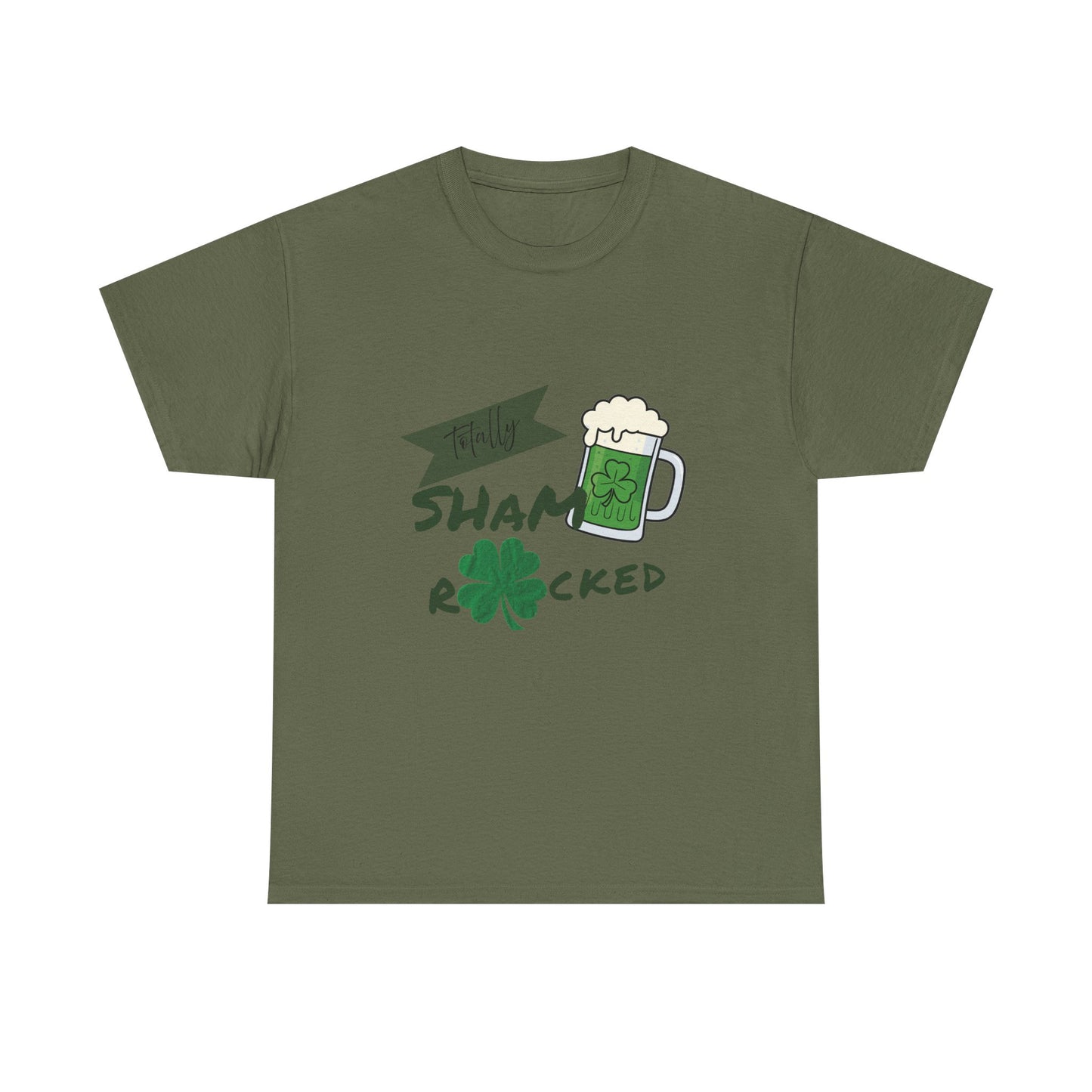 Totally Sham Rocked T-Shirt – Funny St. Patrick’s Day Graphic Tee