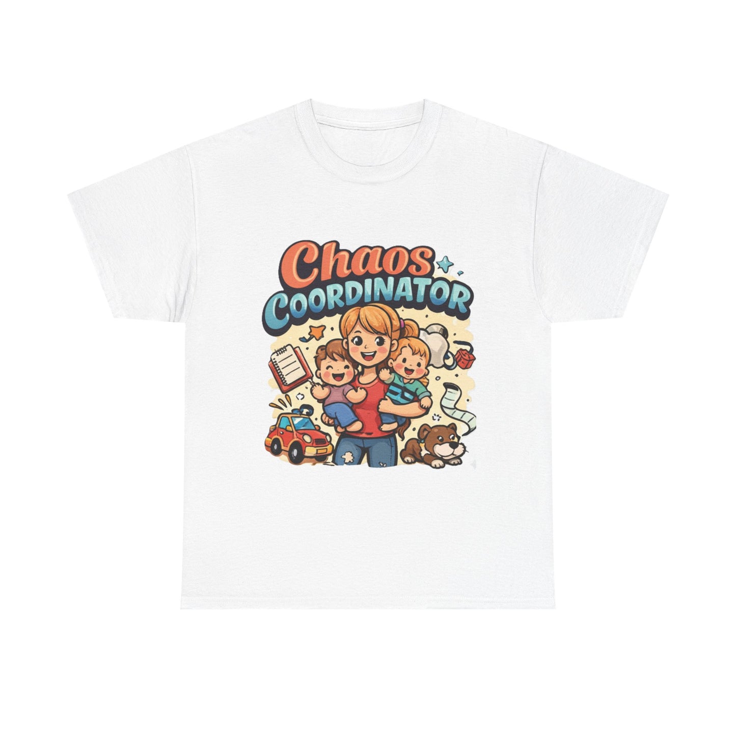 Chaos Coordinator T-Shirt – Funny Mom Life Tee for Moms of Toddlers & Babies