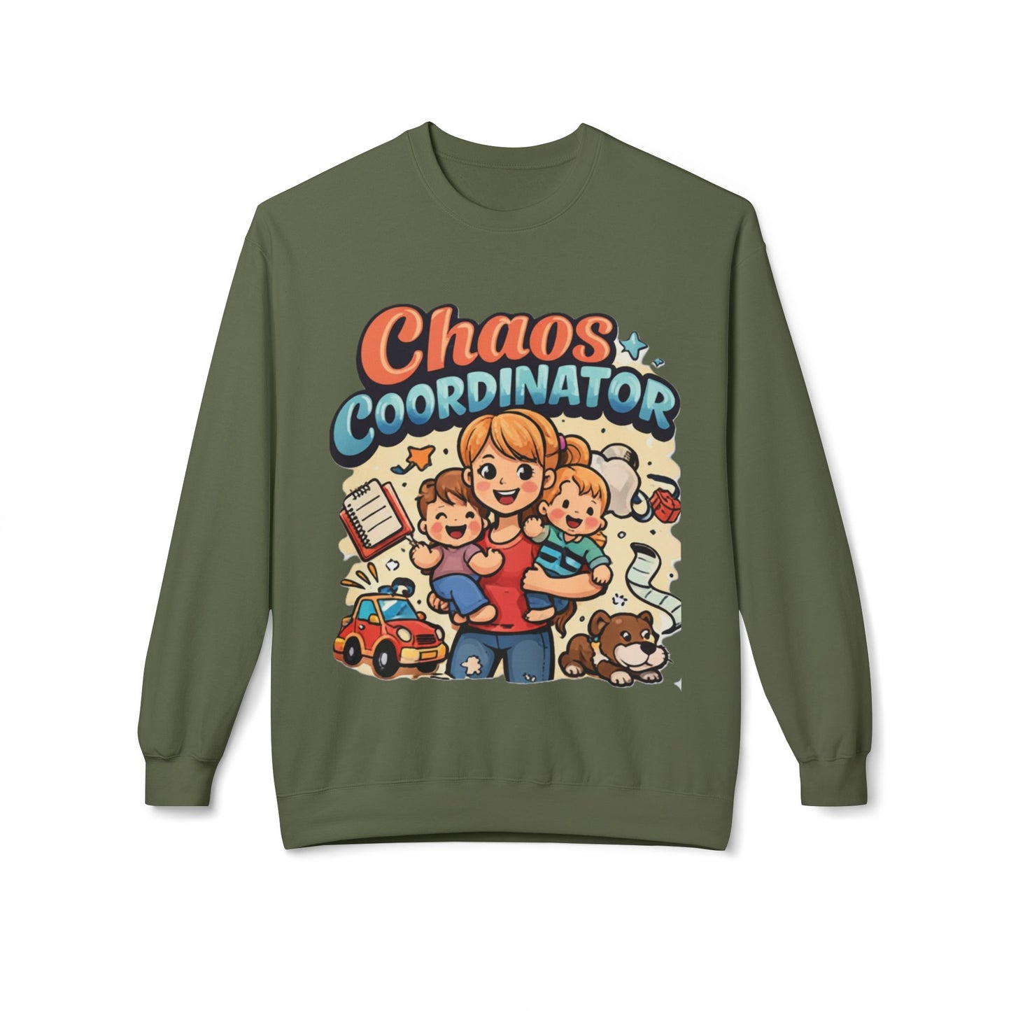 Chaos Coordinator Sweatshirt – Cozy Mom Life Pullover for Busy Moms