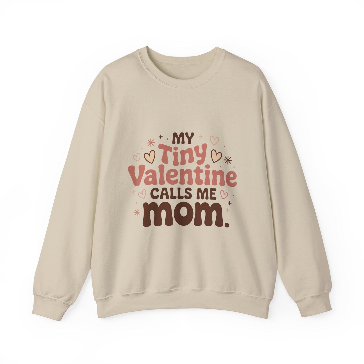 Celebrate the Sweetest Connection: The "Tiny Valentine" Mom Sweatshirt