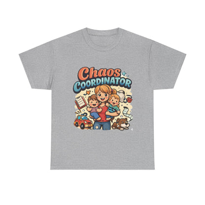 Chaos Coordinator T-Shirt – Funny Mom Life Tee for Moms of Toddlers & Babies