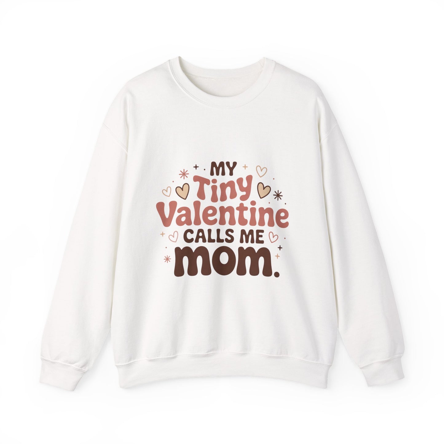 Celebrate the Sweetest Connection: The "Tiny Valentine" Mom Sweatshirt