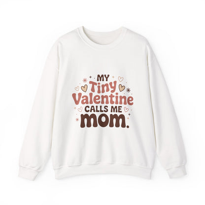 Celebrate the Sweetest Connection: The "Tiny Valentine" Mom Sweatshirt