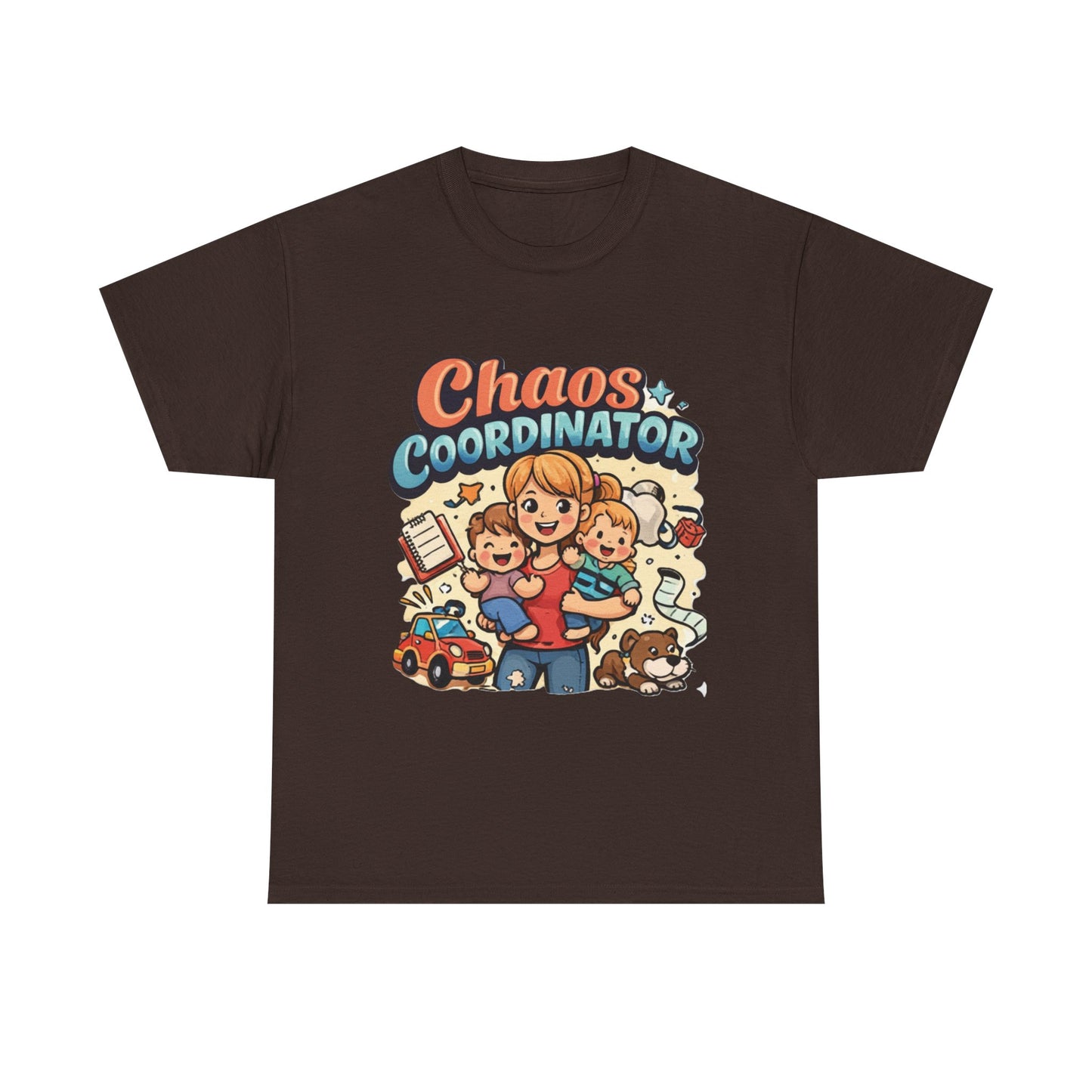 Chaos Coordinator T-Shirt – Funny Mom Life Tee for Moms of Toddlers & Babies
