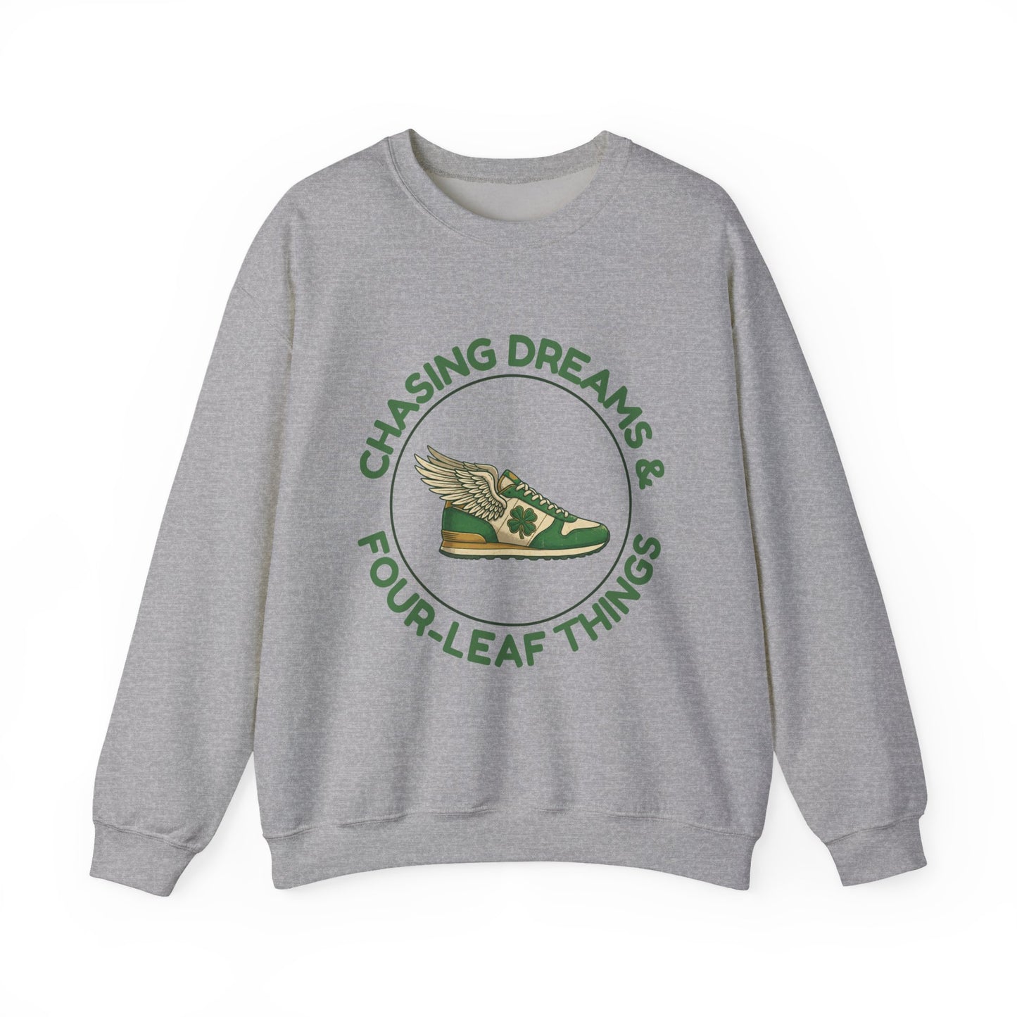 Chasing Dreams & Four-Leaf Things Sweatshirt – Lucky Graphic Pullover