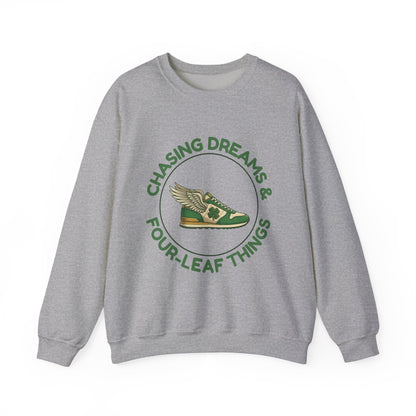 Chasing Dreams & Four-Leaf Things Sweatshirt – Lucky Graphic Pullover