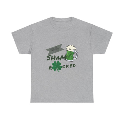 Totally Sham Rocked T-Shirt – Funny St. Patrick’s Day Graphic Tee