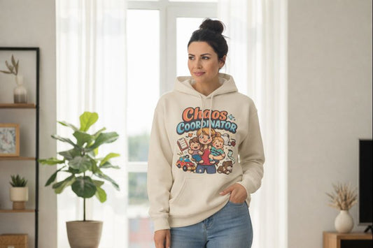 Chaos Coordinator Hoodie – Cozy Mom Life Sweatshirt for Busy Moms
