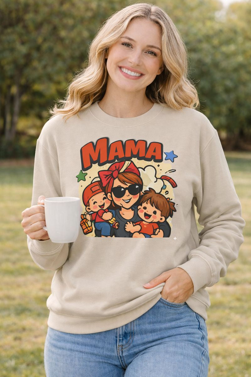 MAMA – Cozy Sweatshirt for Everyday Supermoms