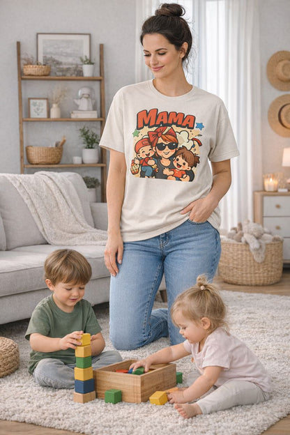 Mama – Cute & Comfy Mom Life T-Shirt