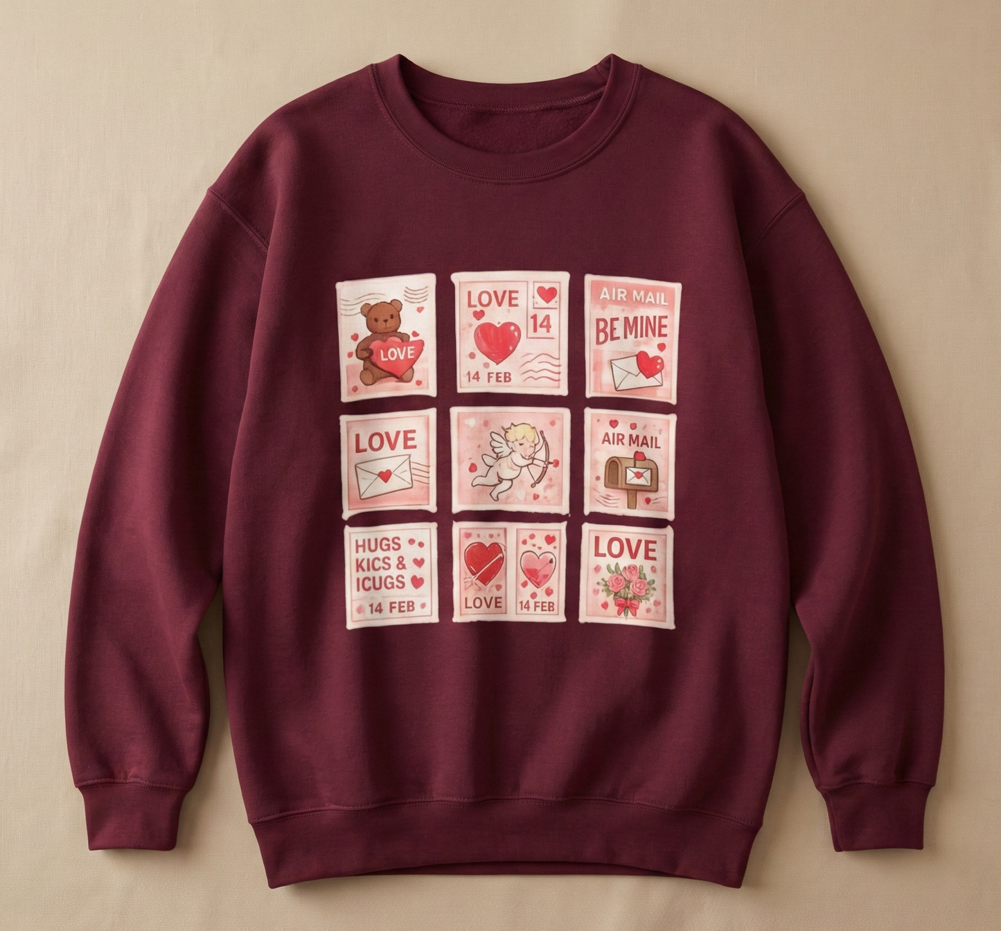 A Cozy Love Letter You Can Wear – Valentine Sweatshirt Collection