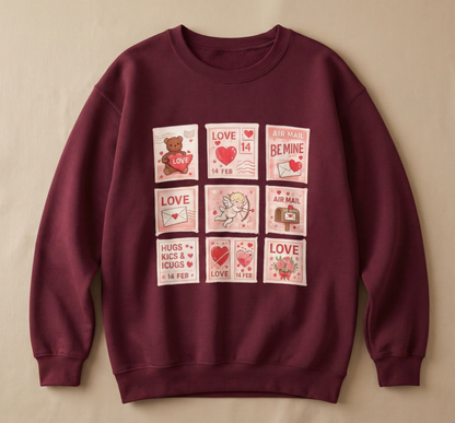 A Cozy Love Letter You Can Wear – Valentine Sweatshirt Collection
