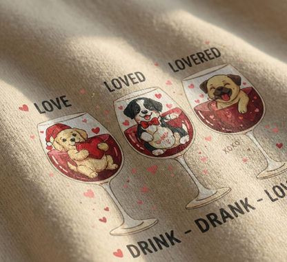 Paws, Pinot, and Pure Comfort: The Ultimate Valentine’s Hoodie Collection