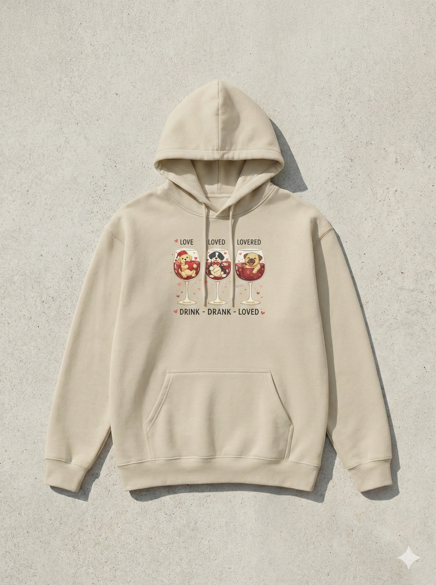 Paws, Pinot, and Pure Comfort: The Ultimate Valentine’s Hoodie Collection