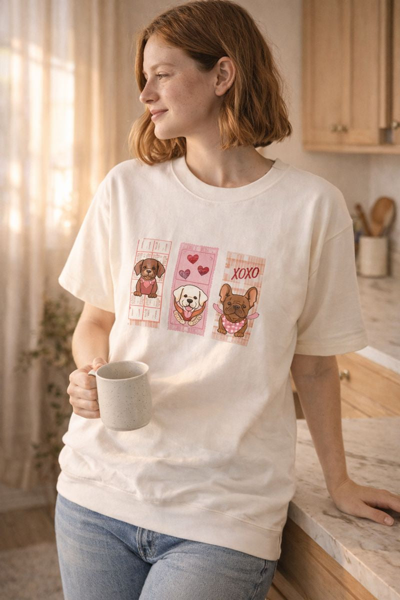 Puppy Love, Wrapped in Everyday Comfort T-Shirt