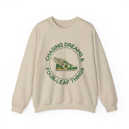 Chasing Dreams & Four-Leaf Things Sweatshirt – Lucky Graphic Pullover