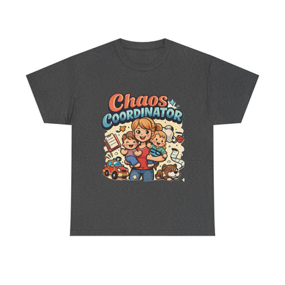 Chaos Coordinator T-Shirt – Funny Mom Life Tee for Moms of Toddlers & Babies