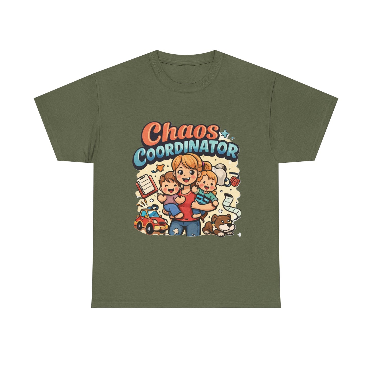 Chaos Coordinator T-Shirt – Funny Mom Life Tee for Moms of Toddlers & Babies