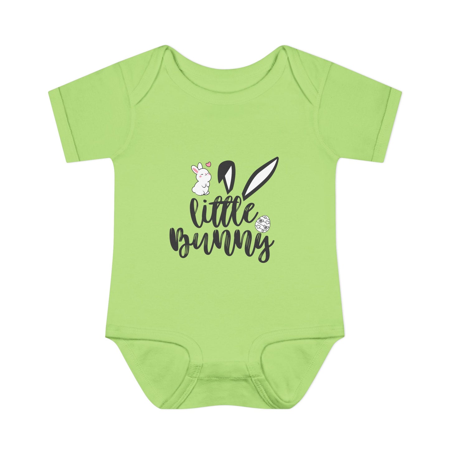 Little Bunny Baby Bodysuit – Cute Easter Onesie, Infant Bunny Outfit, Newborn Easter Clothes, Spring Baby Gift