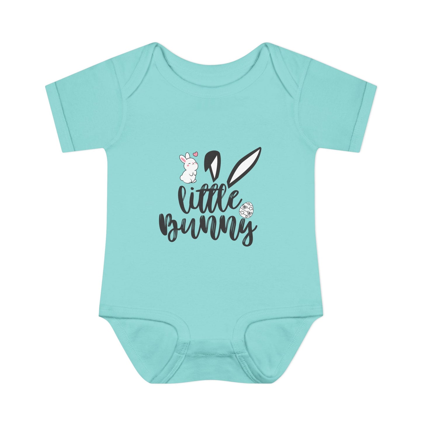 Little Bunny Baby Bodysuit – Cute Easter Onesie, Infant Bunny Outfit, Newborn Easter Clothes, Spring Baby Gift