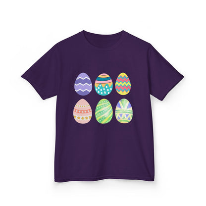 Colorful Easter Eggs Kids Shirt – Easter Egg Hunt Tee, Toddler Easter Outfit, Spring Kids T-Shirt, Cute Easter Gift for Kids