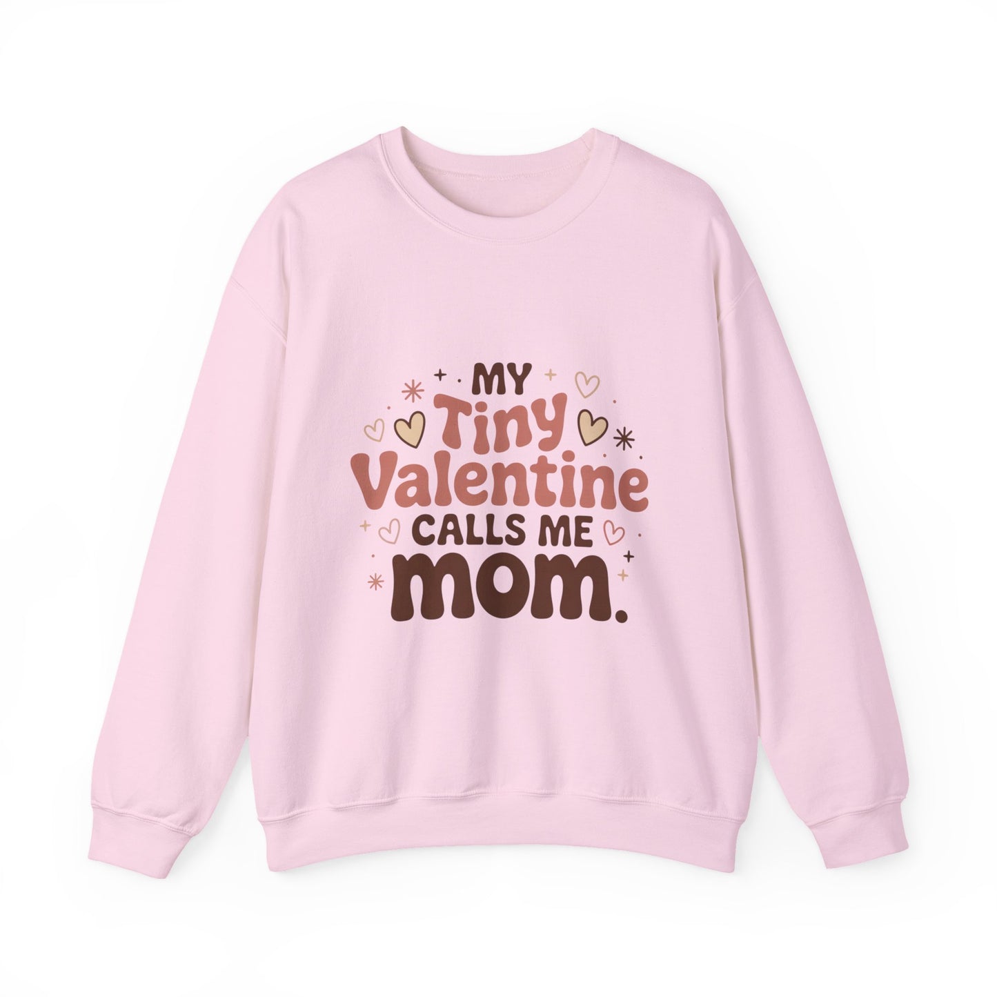 Celebrate the Sweetest Connection: The "Tiny Valentine" Mom Sweatshirt