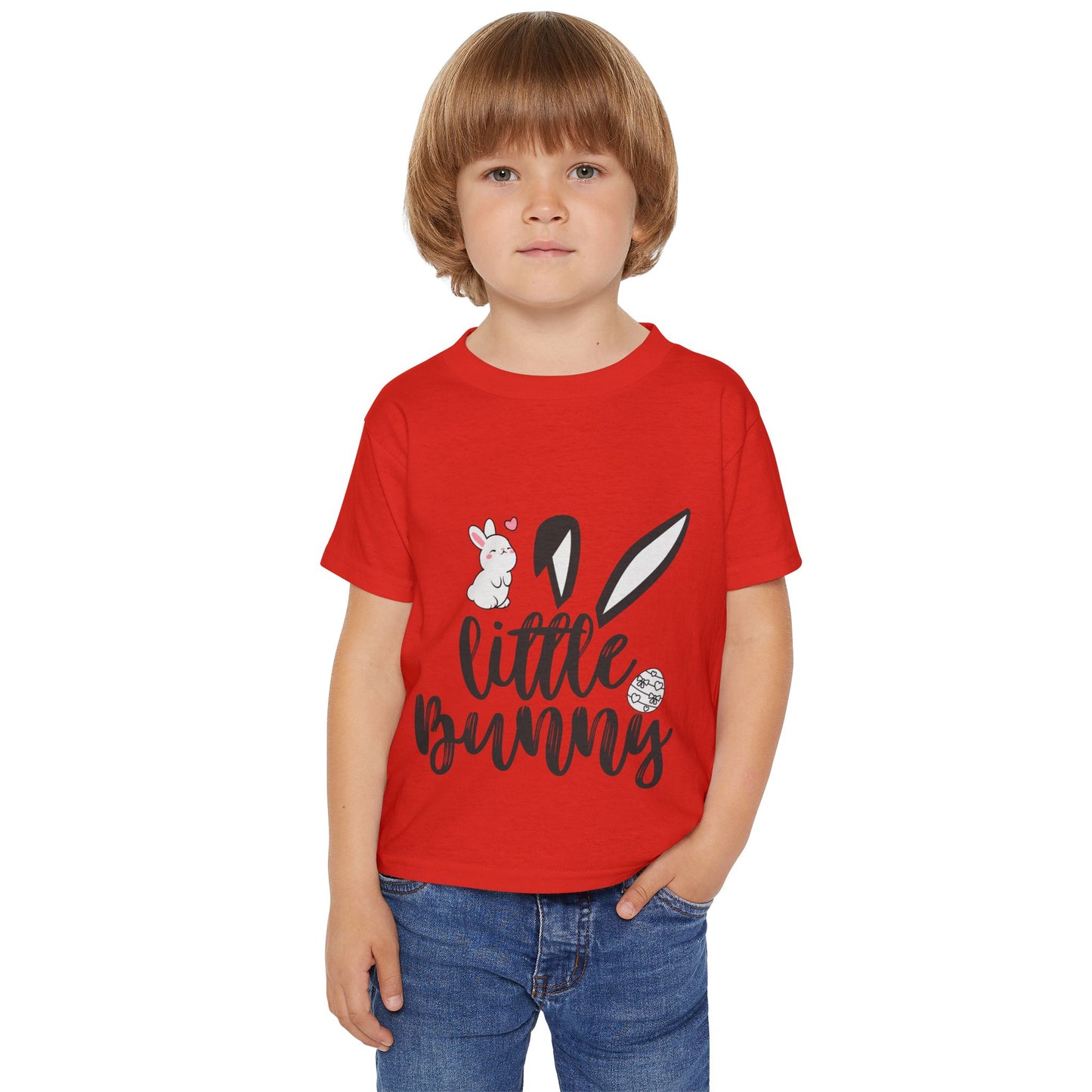 Little Bunny Kids Easter Shirt – Cute Bunny Ears Tee, Toddler Easter Outfit, Easter Egg Hunt Shirt, Spring Kids Graphic T-Shirt