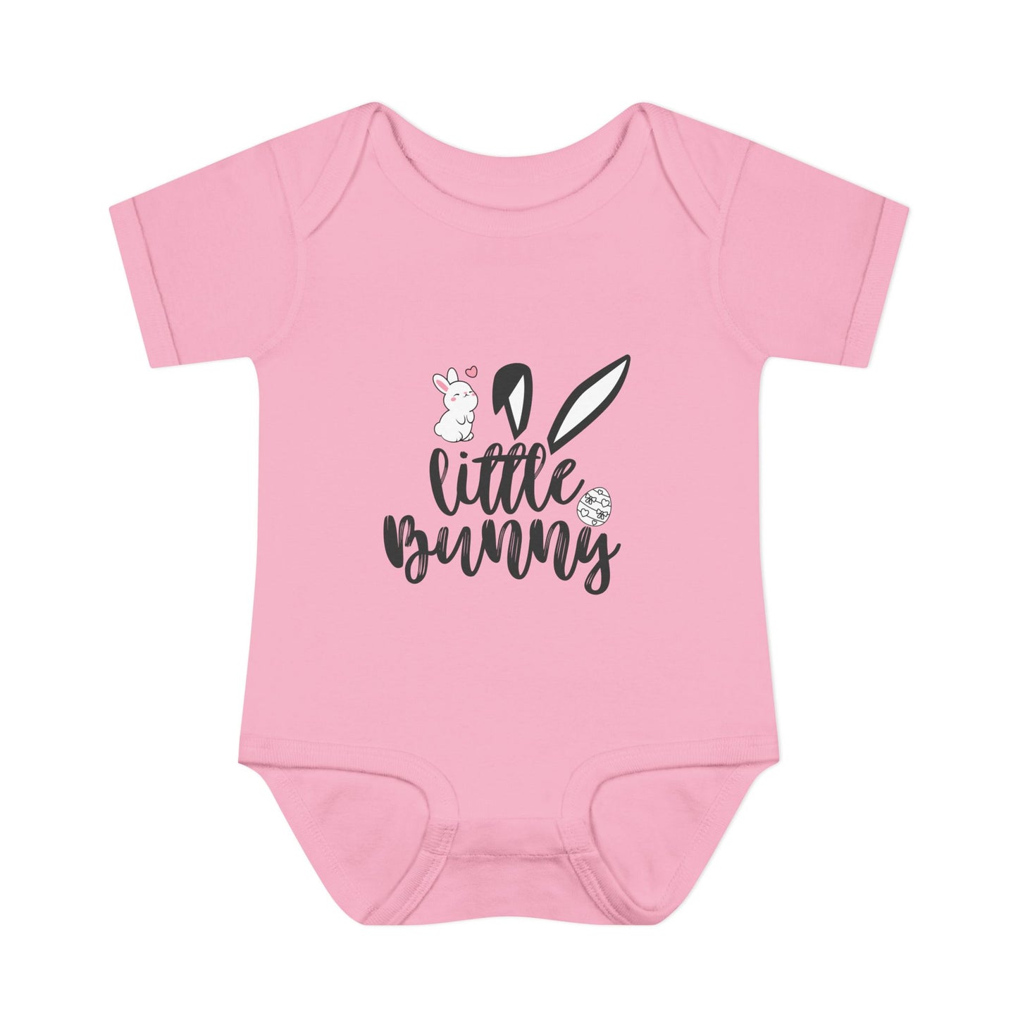 Little Bunny Baby Bodysuit – Cute Easter Onesie, Infant Bunny Outfit, Newborn Easter Clothes, Spring Baby Gift