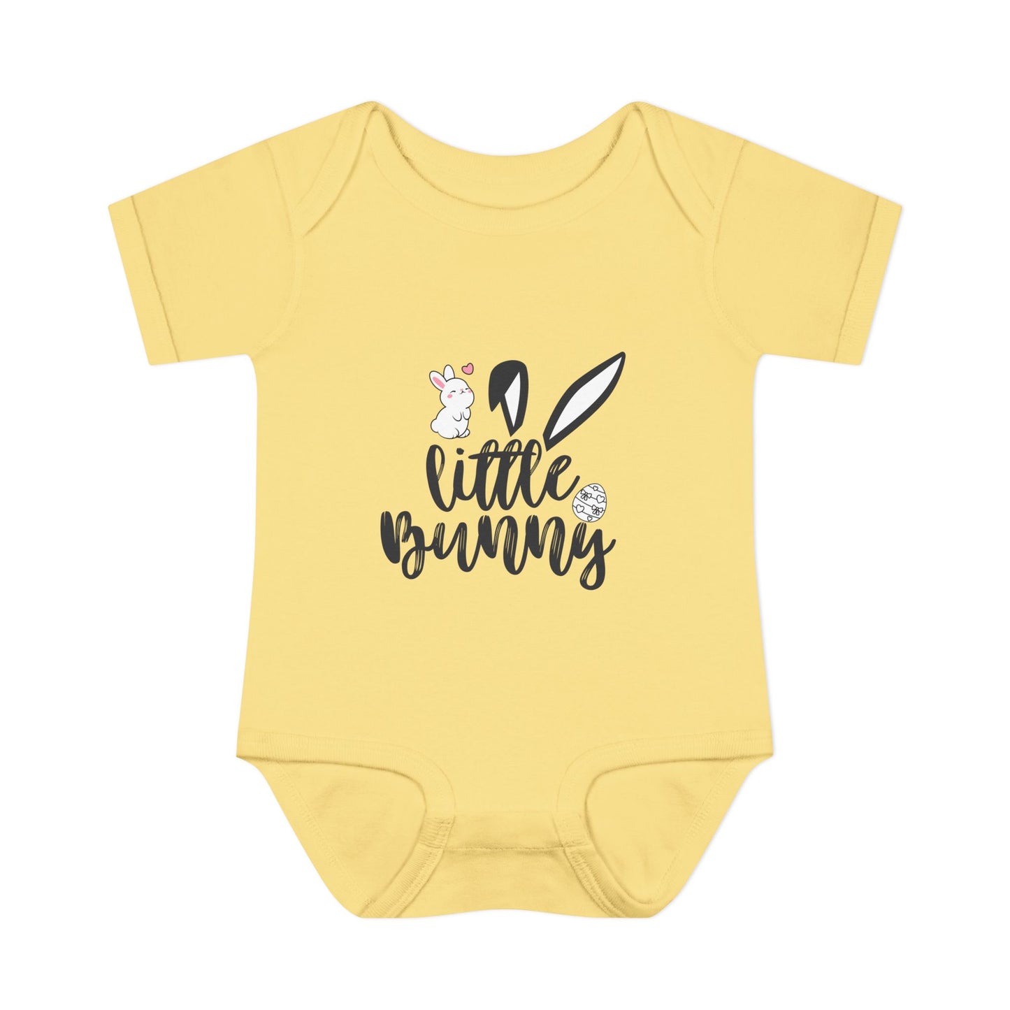 Little Bunny Baby Bodysuit – Cute Easter Onesie, Infant Bunny Outfit, Newborn Easter Clothes, Spring Baby Gift