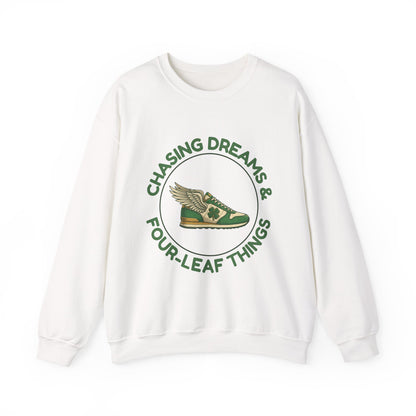 Chasing Dreams & Four-Leaf Things Sweatshirt – Lucky Graphic Pullover