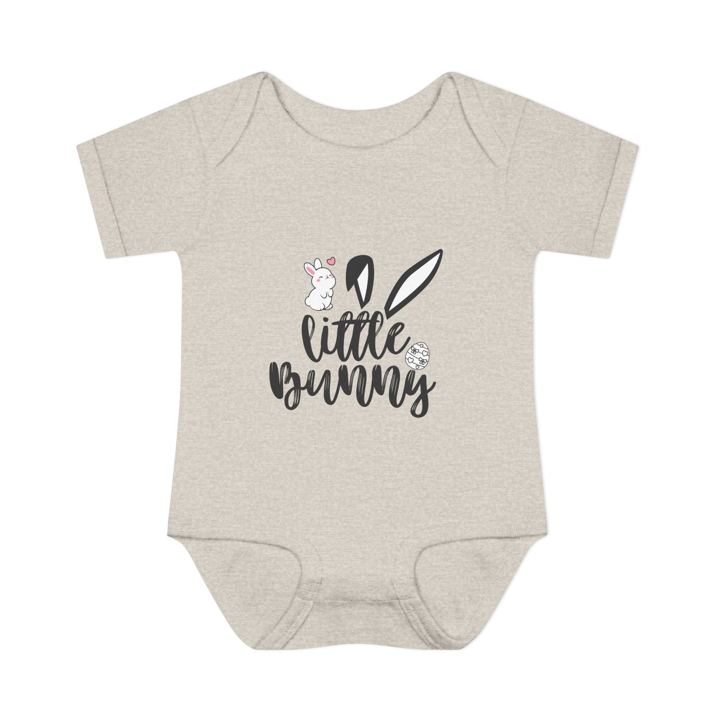 Little Bunny Baby Bodysuit – Cute Easter Onesie, Infant Bunny Outfit, Newborn Easter Clothes, Spring Baby Gift
