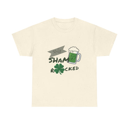 Totally Sham Rocked T-Shirt – Funny St. Patrick’s Day Graphic Tee