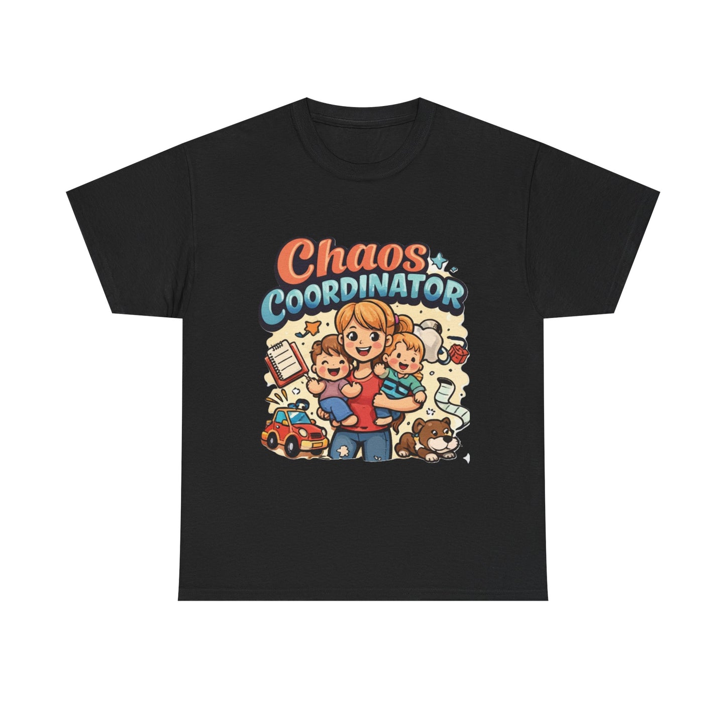 Chaos Coordinator T-Shirt – Funny Mom Life Tee for Moms of Toddlers & Babies