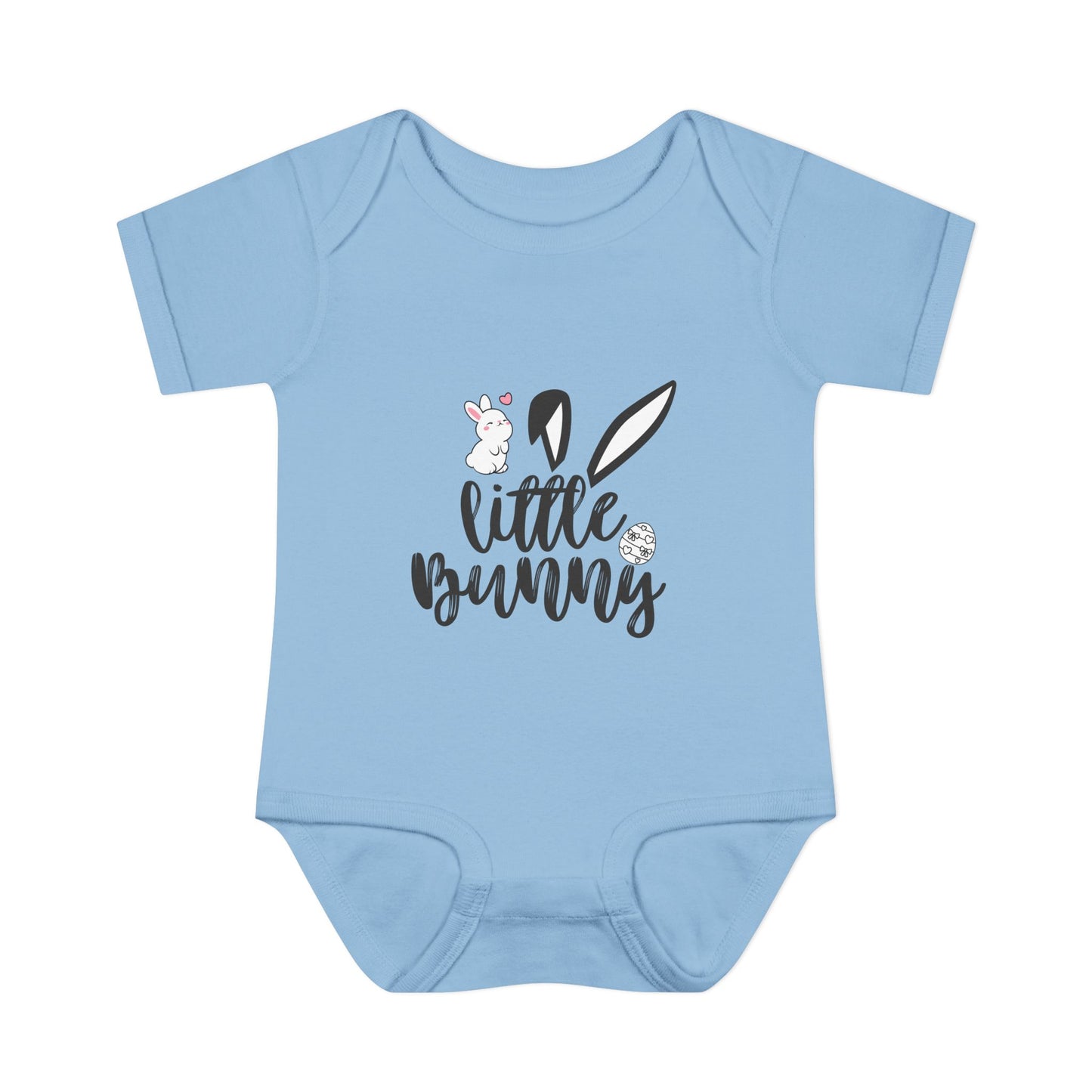 Little Bunny Baby Bodysuit – Cute Easter Onesie, Infant Bunny Outfit, Newborn Easter Clothes, Spring Baby Gift