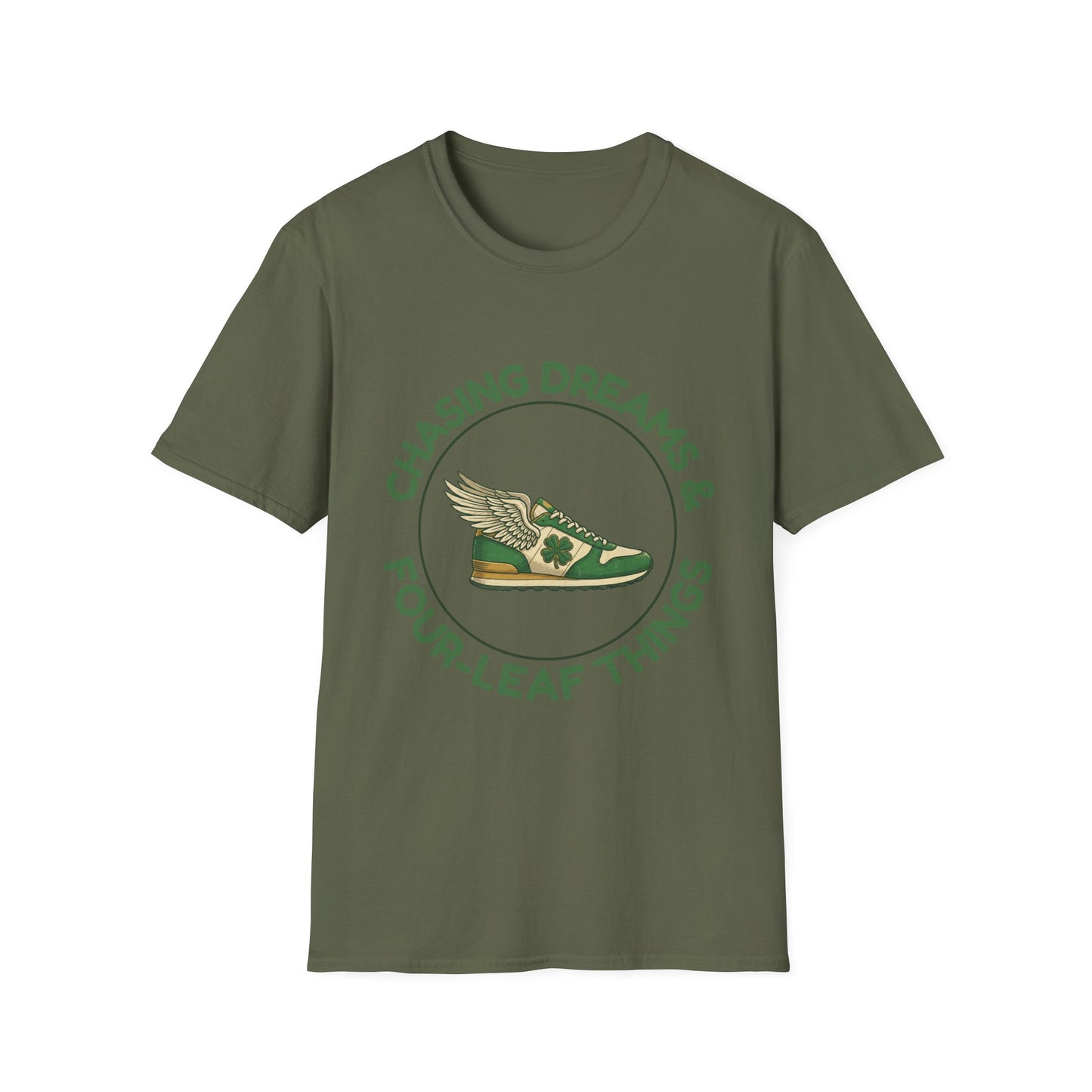 Chasing Dreams & Four-Leaf Things T-Shirt – Lucky Graphic Tee