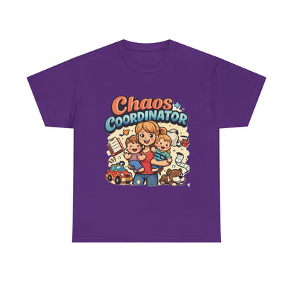 Chaos Coordinator T-Shirt – Funny Mom Life Tee for Moms of Toddlers & Babies