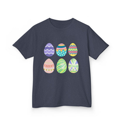 Colorful Easter Eggs Kids Shirt – Easter Egg Hunt Tee, Toddler Easter Outfit, Spring Kids T-Shirt, Cute Easter Gift for Kids