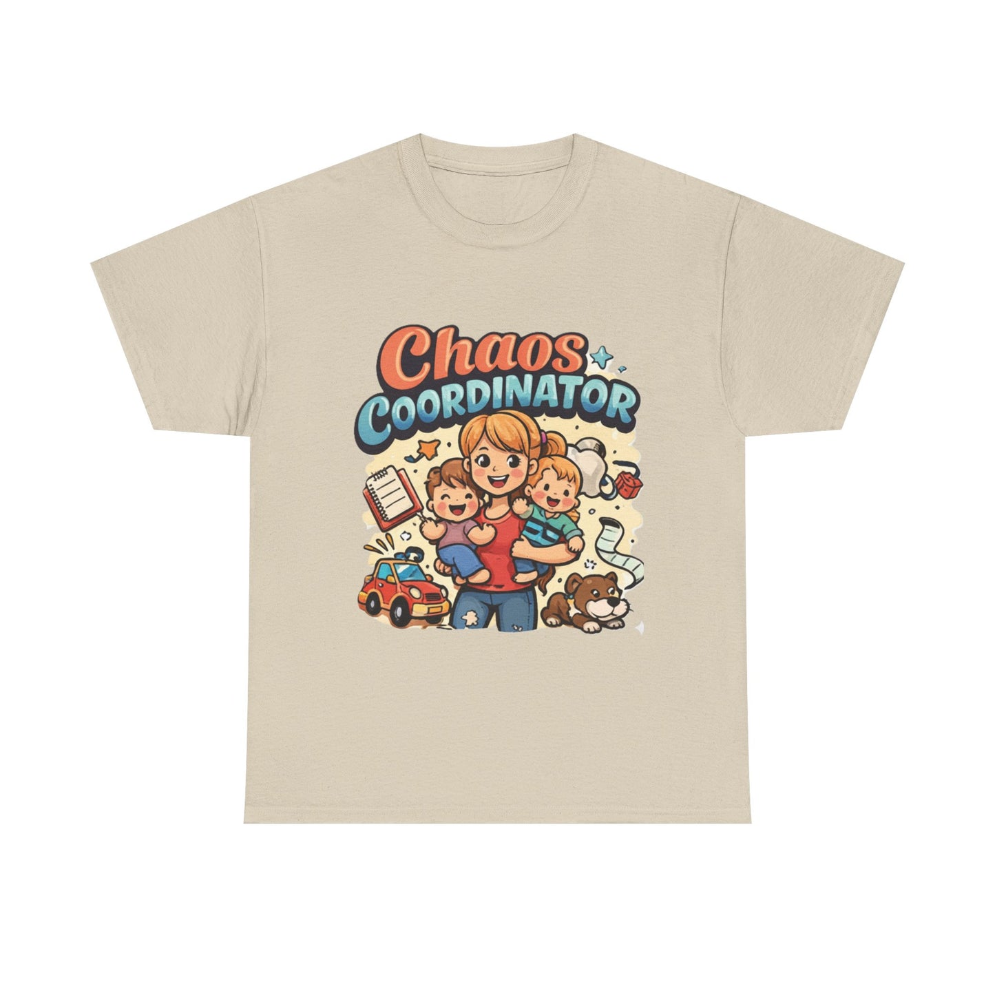 Chaos Coordinator T-Shirt – Funny Mom Life Tee for Moms of Toddlers & Babies