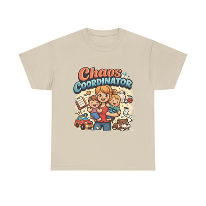 Chaos Coordinator T-Shirt – Funny Mom Life Tee for Moms of Toddlers & Babies