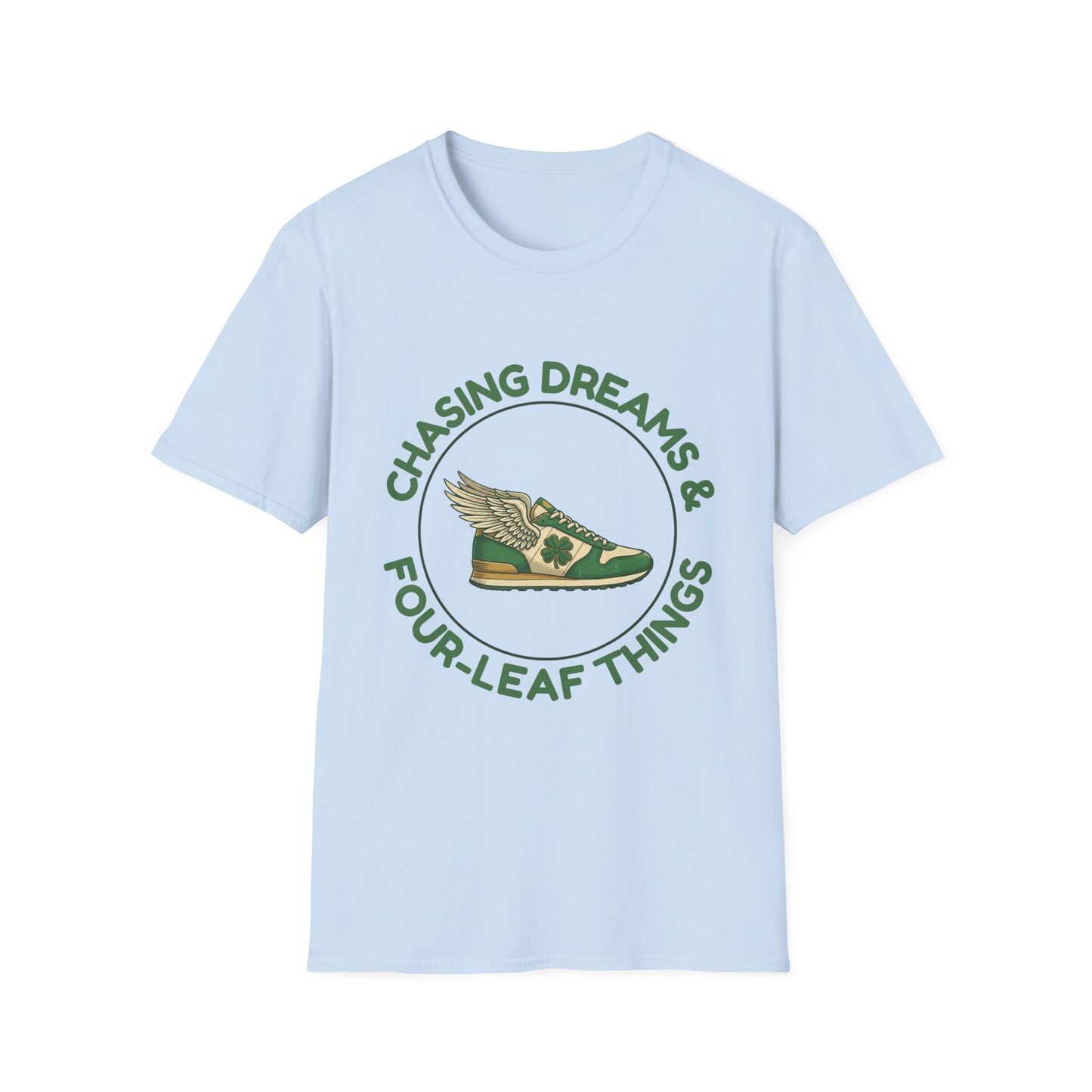 Chasing Dreams & Four-Leaf Things T-Shirt – Lucky Graphic Tee