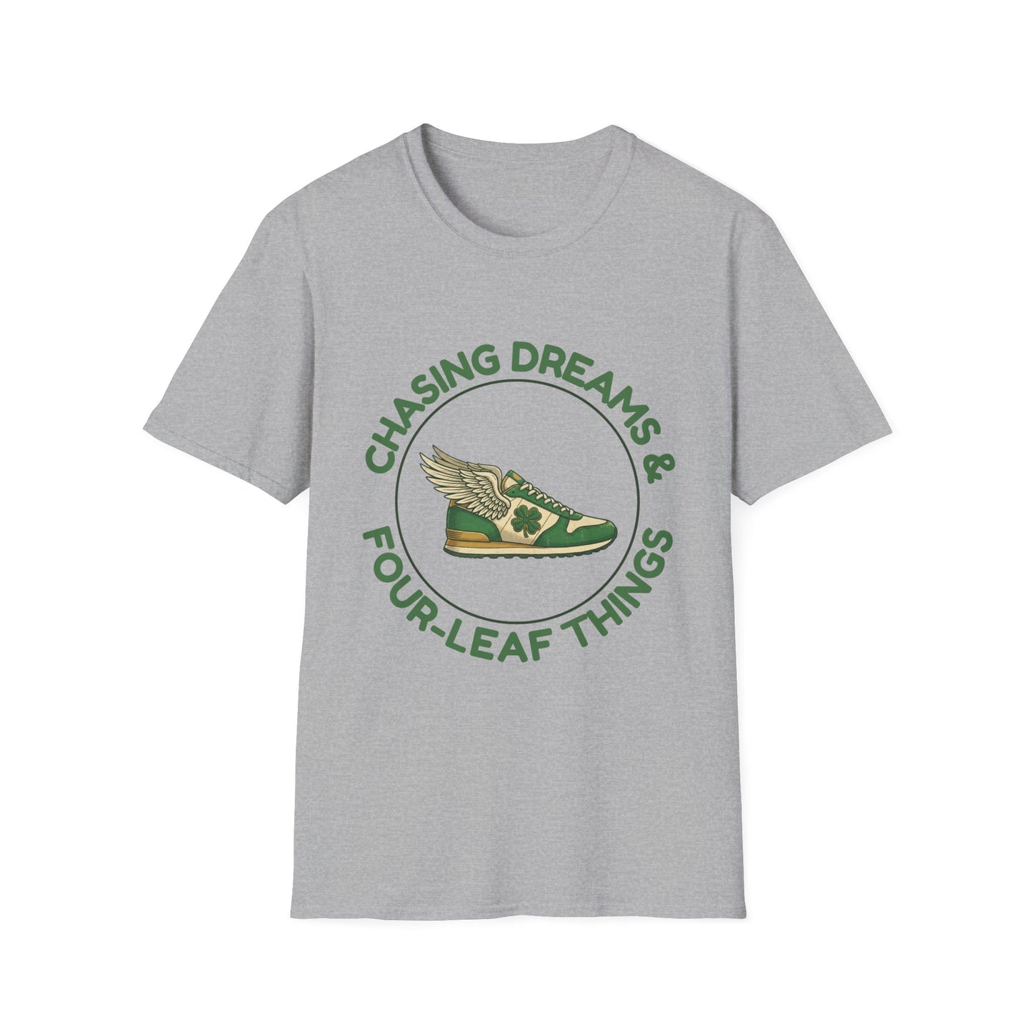 Chasing Dreams & Four-Leaf Things T-Shirt – Lucky Graphic Tee