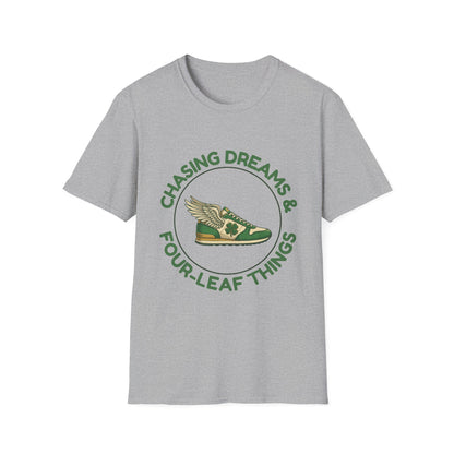 Chasing Dreams & Four-Leaf Things T-Shirt – Lucky Graphic Tee
